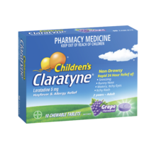 Children's Claratyne® Grape Chewables